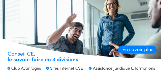 Avantages, site Internet, juridique... les solutions Conseil CE