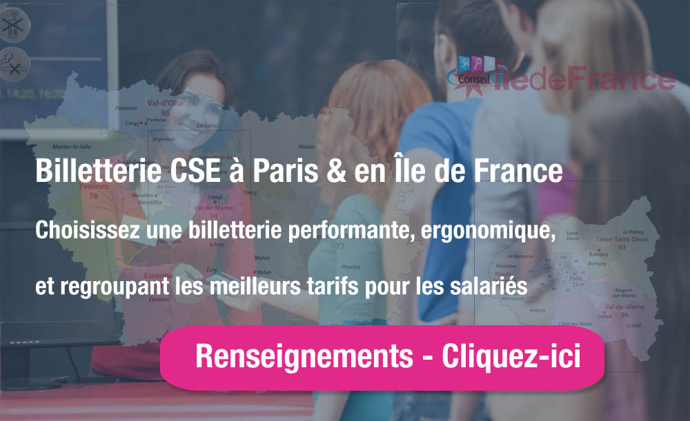 Billetterie CSE Paris